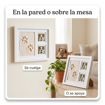 Cómo tomar la huella de tu perro paso a paso